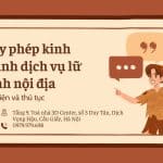 ĐIỀU KIỆN & THỦ TỤC GIẤY PHÉP KINH DOANH DỊCH VỤ LỮ HÀNH NỘI ĐỊA